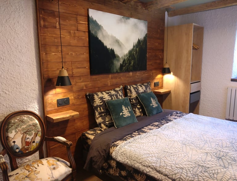 chambre double vue montagne