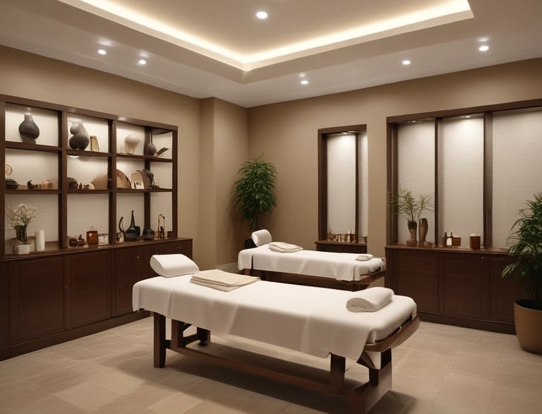 A welcoming image of the massage service location in Suwon.