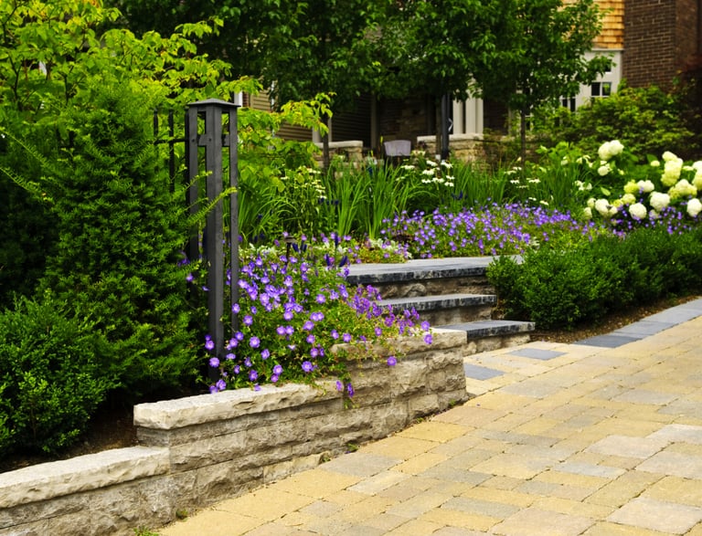 Pflaster, Garten-und Landschaftsbau