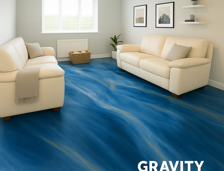 Epoxy Resin Living room
