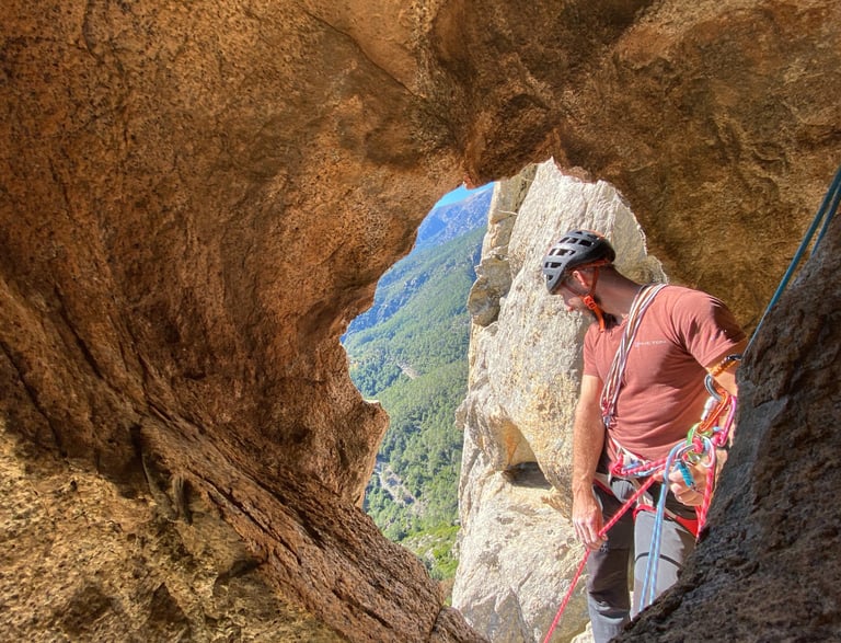 escalade grande voie Guillestre haute alpes durance