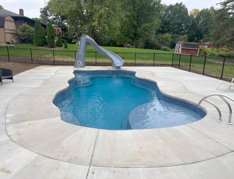 Pool Patio in Grand Blanc, Michigan