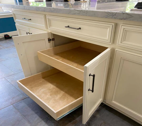 Cabinet Cubby Pullouts