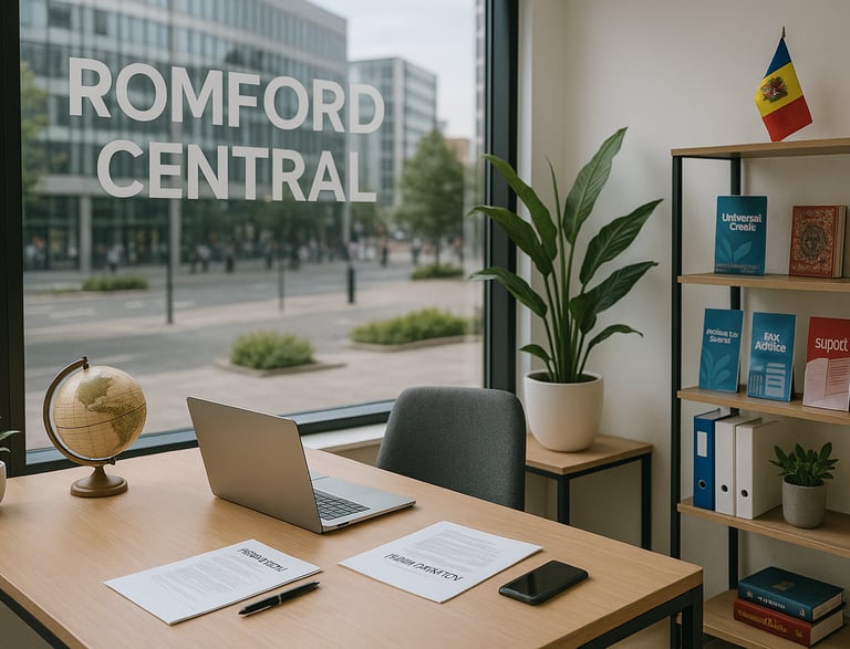 Online financial and administrative assistance for Romanian, Russian, and English-speaking clients i