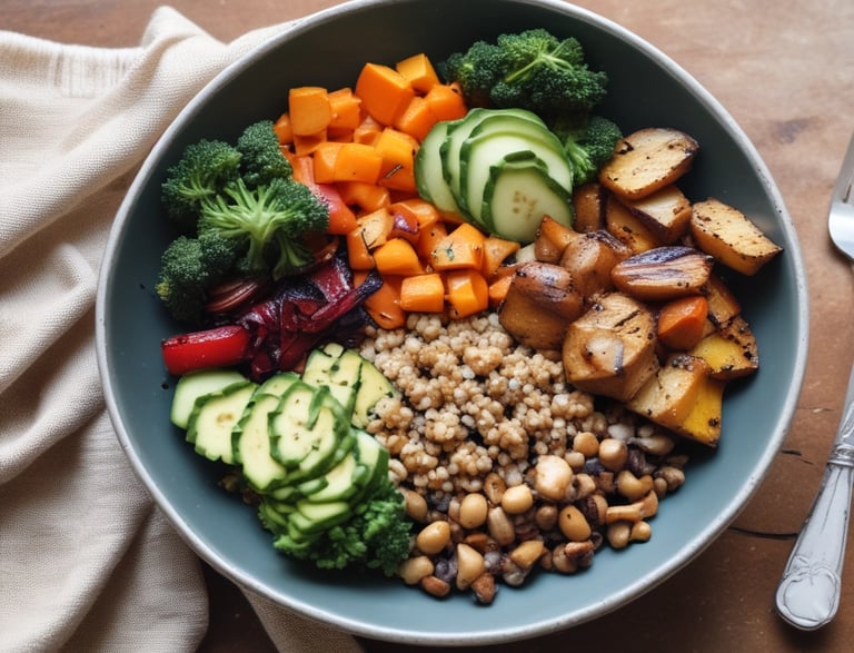 Hot honey bowl healthy viral food