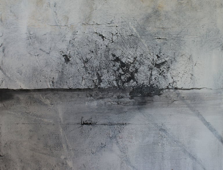 Pourquoi on s'est mis en marche - 50 x 60cm - 700 €