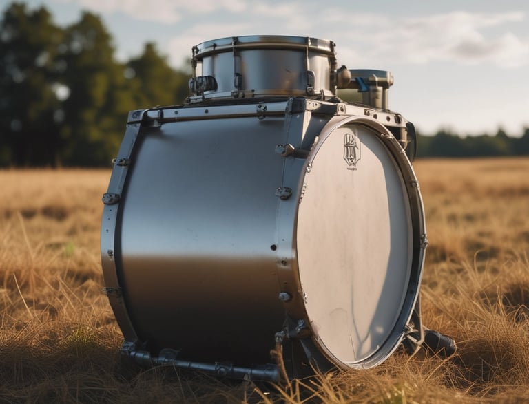 A friendly musician reaching out with a phone in hand, ready to connect