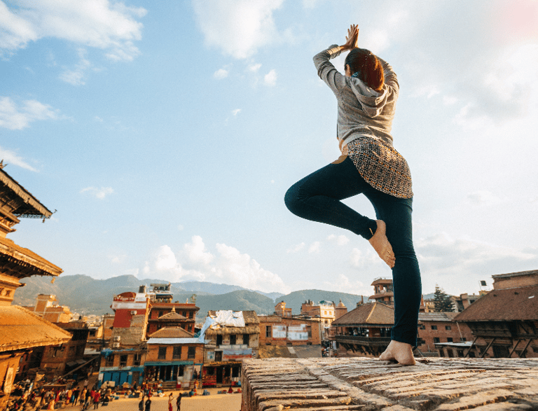 yoga in nepal