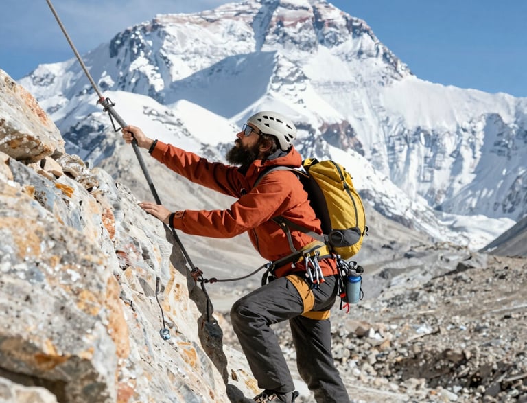 A sleek dark-themed workspace with a laptop, notebook, and coffee cup, reflecting a focused midlife man ready to connect.