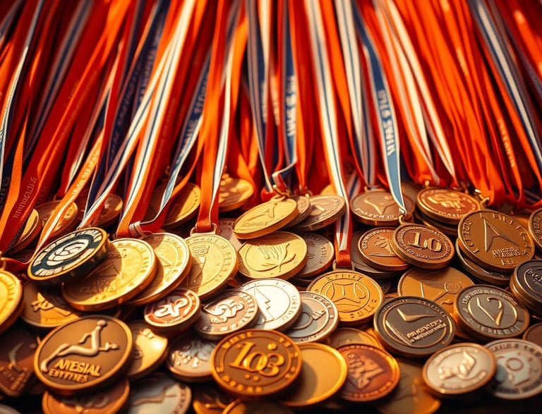 Reach out to discuss your amazing medal design!
