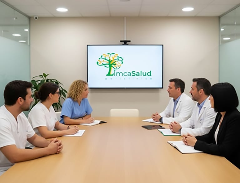 Equipo multidisciplinar de especialistas en neurorrehabilitación de Policlínica Limcasalud Salamanca