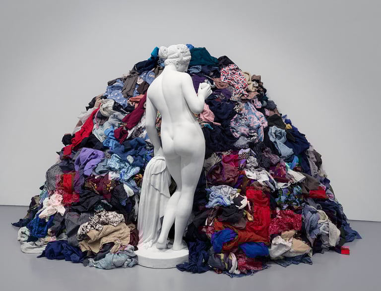 Michelangelo pistoletto venus of the rags sustainable gallery merken magazine merkenmagazine