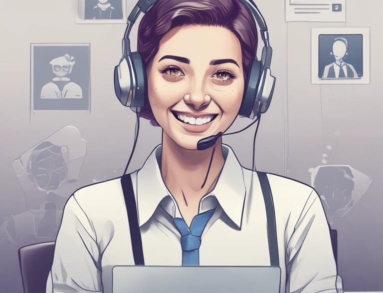 A friendly technician fixing a washing machine in a bright, modern kitchen.