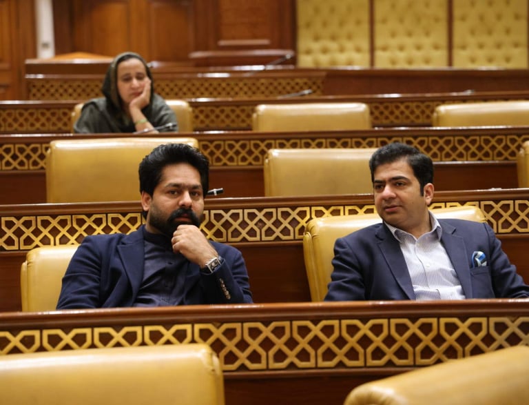 Saqib Khan Chadhar MPA PP-97 in Punajb Assembly with his fellow