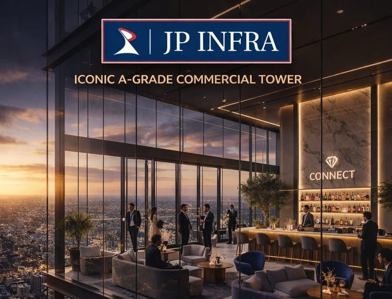 JP CONNECT MIRA ROAD EAST, JP CONNECT, COMMERCIAL OFFICE, VINAY NAGAR, JP INFRA, CONNECT, MIRA ROAD EAST