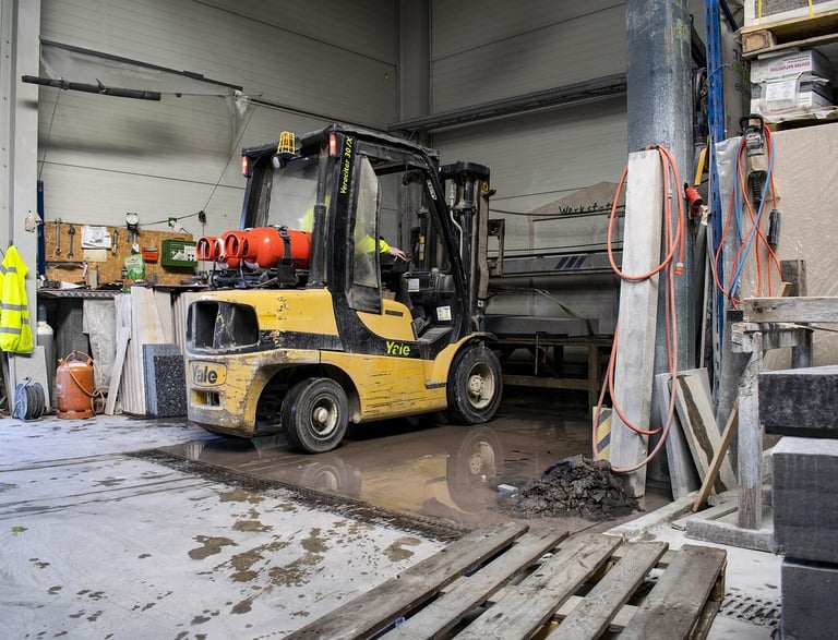 Staplergutachten Werkstatt Gabelstapler