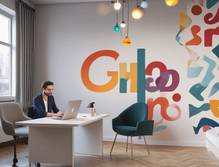 A friendly customer service representative with a headset, ready to assist clients.