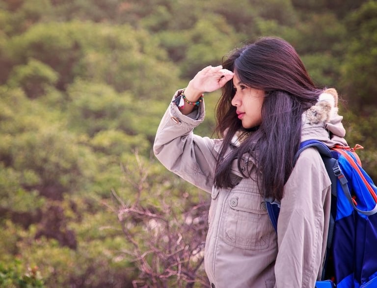 Hiker Hiking Galunggung Tasikmalaya