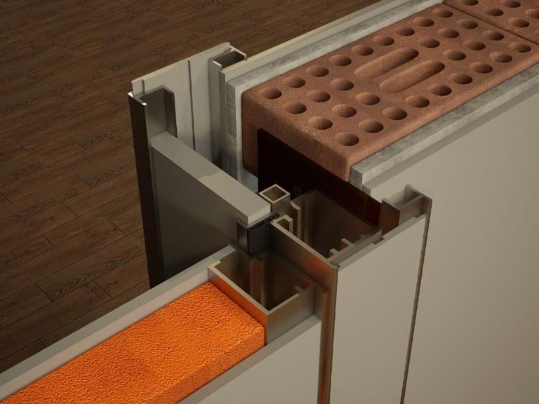 Przykład montażu ukrytych drzwi