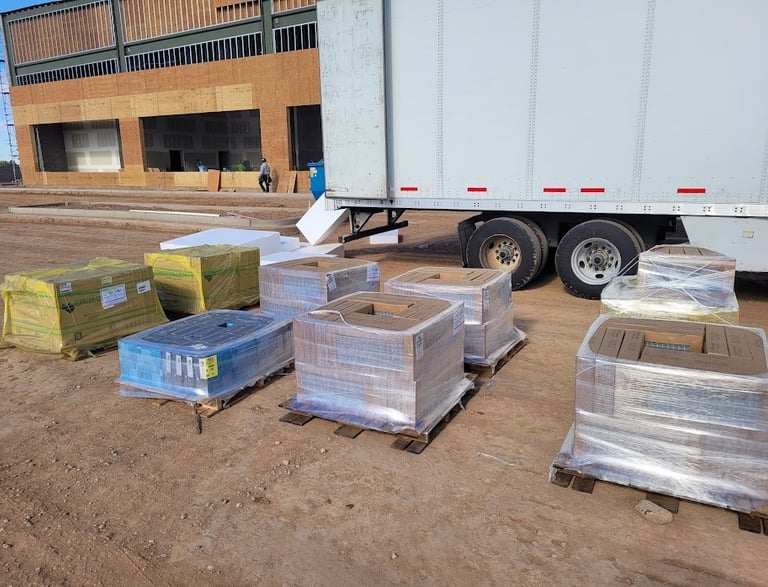 Arizona Cargo & Phoenix Freight construction delivery