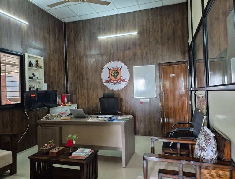 Founder's Office at the Jaguars Defence Training Center