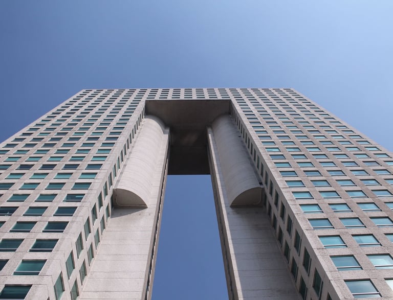 Edificio el Pantalón en CDMX