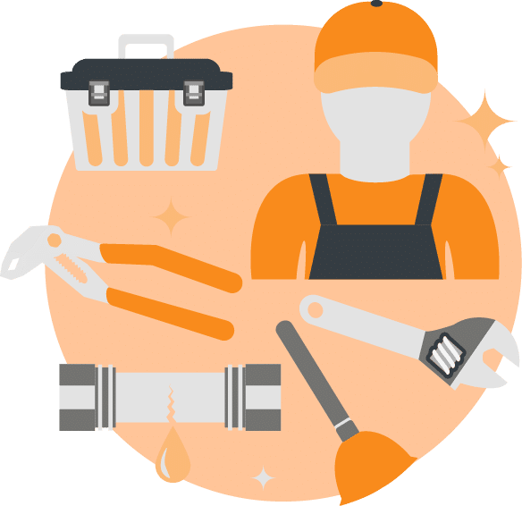 une personne avec un chapeau et une boîte à outils