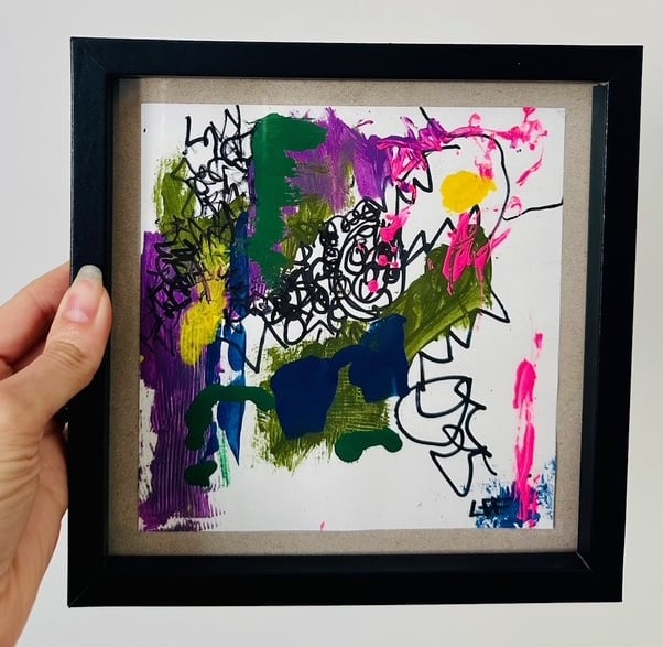 Contemporary Abstract fine artwork by LVF at mallmagick.com @mallmagick