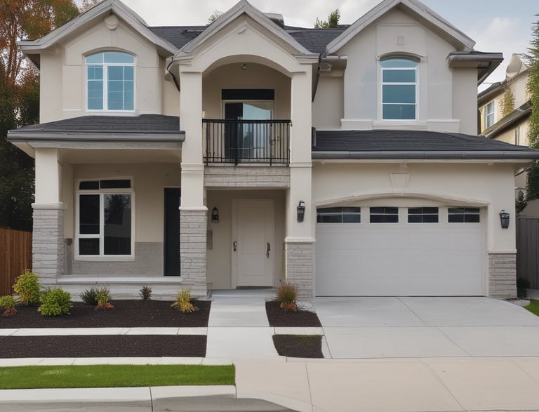 A friendly professional pressure washing a sunny driveway in Greenville, SC.