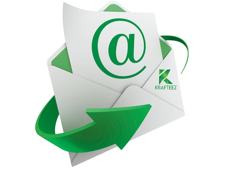 boite mail pour contacter Krafteez pour avoir une image de marque impactante