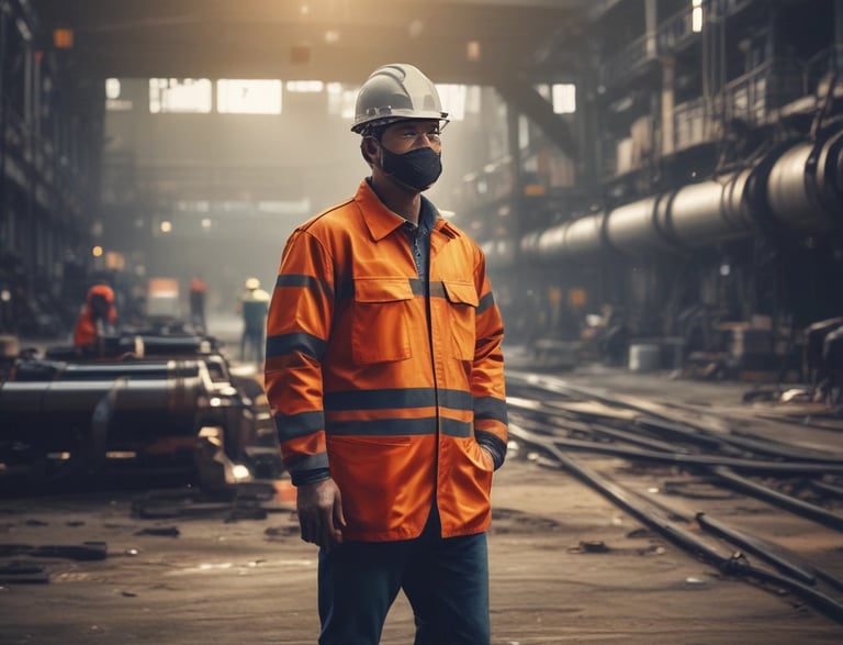 A friendly relationship manager smiling, ready to help customers with TMT bar orders.