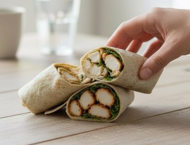 wrap poulet atelier cuisine enfants Ajaccio Corse