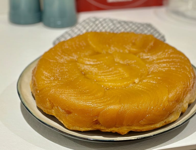 Tarte Tatin Atelier pâtisserie Ajaccio Corse