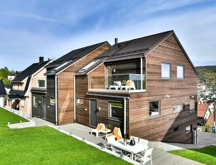 Wooden houses