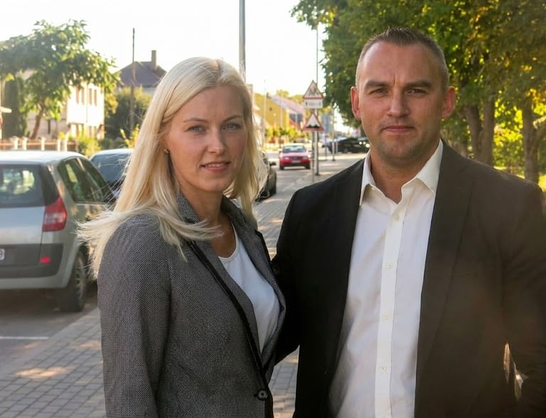 Laura ir Edvardas – „Batutynas.lt“ įkūrėjai. Mums rūpi vaikų džiaugsmas