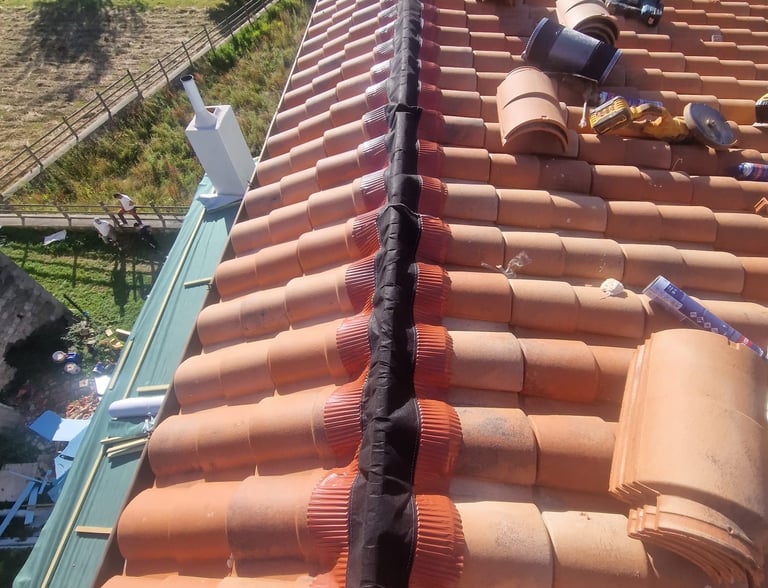 Arreglo de filtraciones en tejados