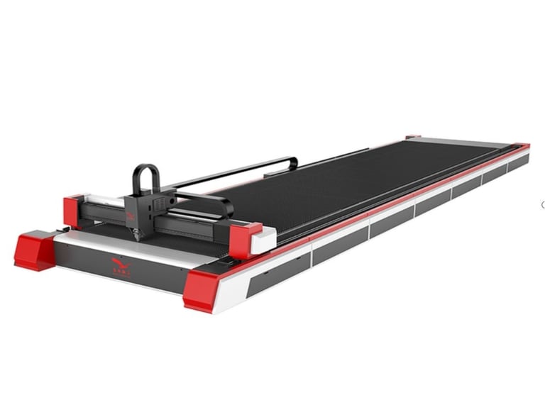 a large metal cutting machine with a large metal cutting machine