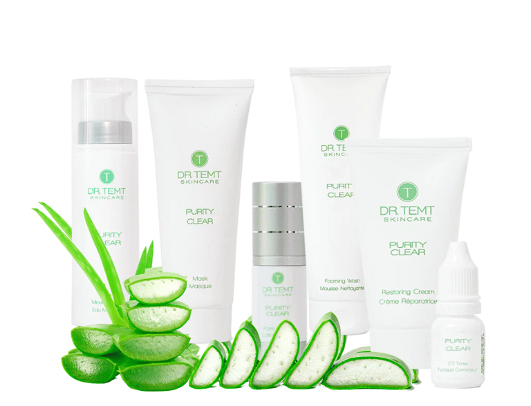 dr. temt purity skincare line