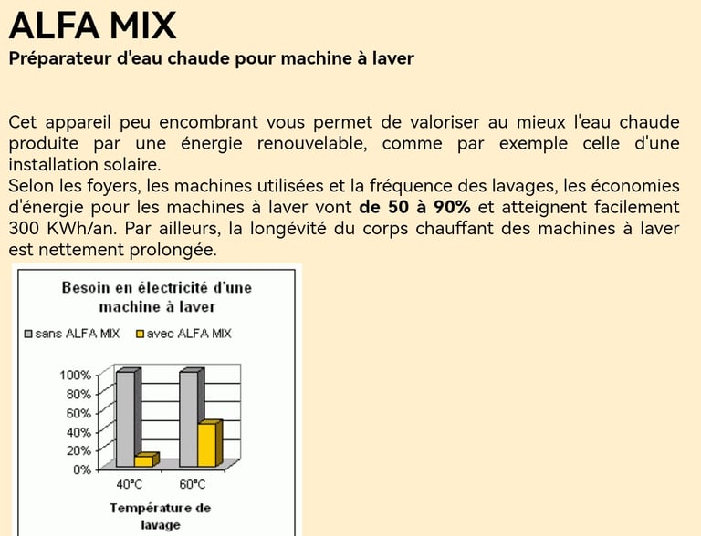 Economie d'énergie SOLAIRE