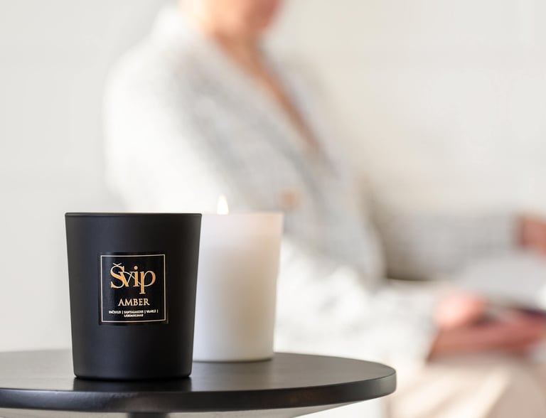 Kvapioji žvakė namams AMBER