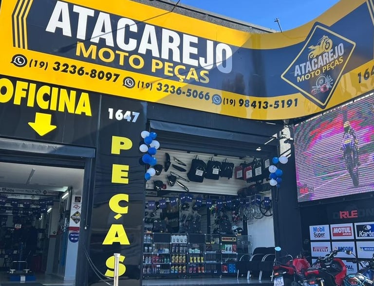 Atacarejo Moto Peças em Campinas