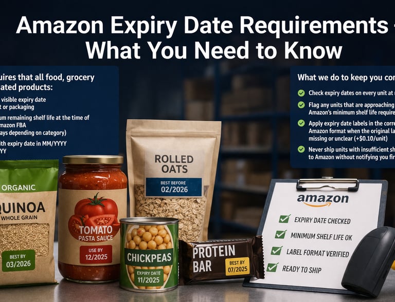 Amazon Expiry Date Requirements — What You Need to Know