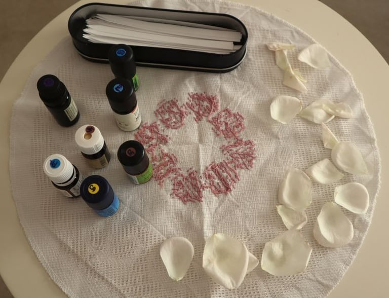 Aroma-Arbeit mit ätherischen Ölen