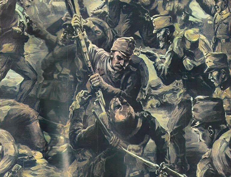 Bataille à Bucovine