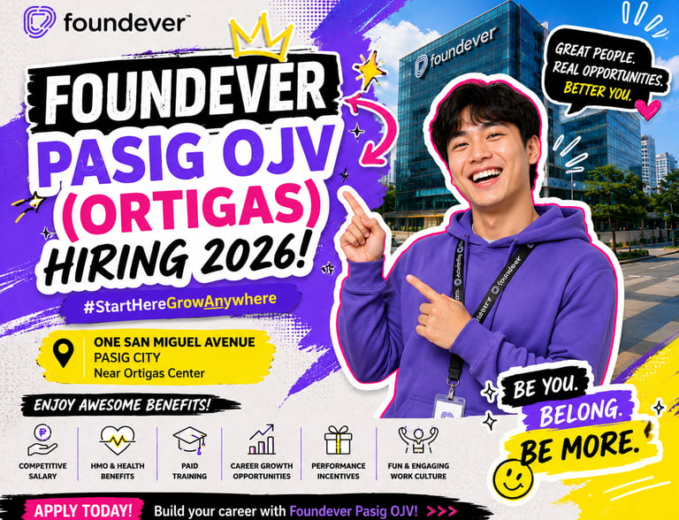 hiring jobs pasig job hiring pasig hiring online jobs indeed jobs foundever pasig concentrix pasig