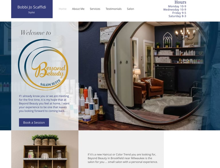 beyond beauty stylist spa