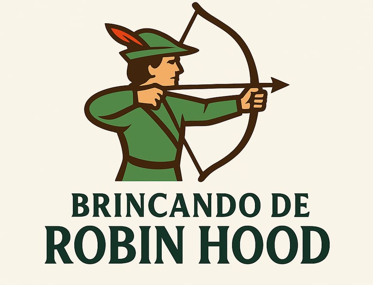 Logotipo evento Brincando de Robin Hood