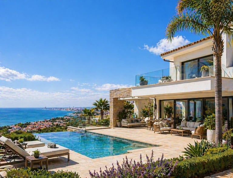 A luxury villa in Costa Blanca
