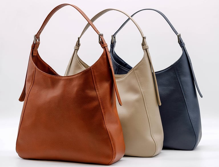 Cartera de cuero al hombro de Heros Leather