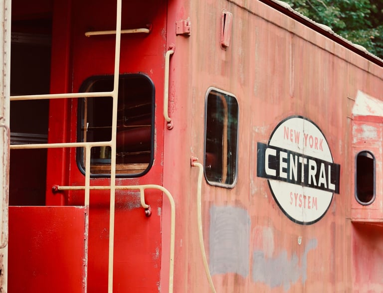 Old New York Central Caboose